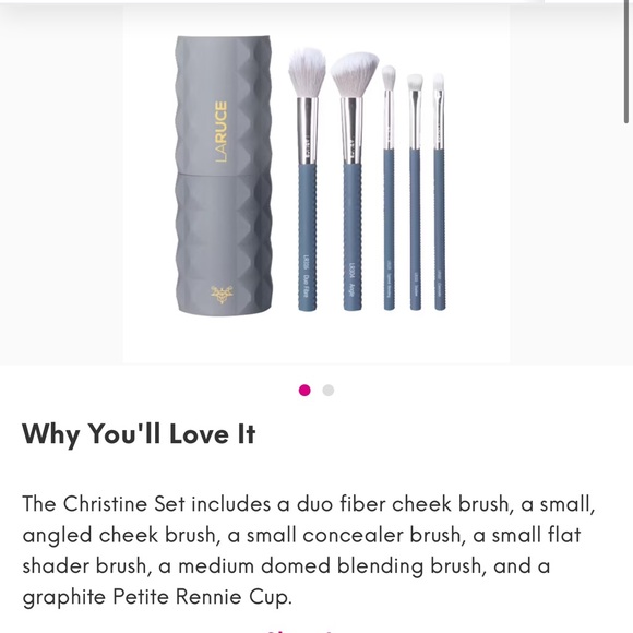 NWT Ipsy Laruce Beauty Christine Brush Set - Picture 2 of 3
